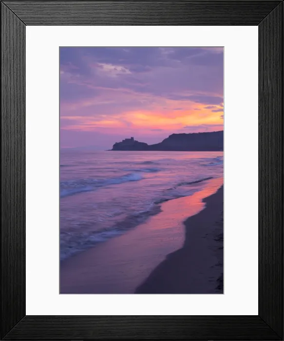 Framed Print : Castiglione della Pescaia, Roccamare Beach at sunset, Grosseto, Tuscany, Italy, Europe Framed Print : Castiglione della Pescaia, Roccamare Beach at sunset, Grosseto, Tuscany, Italy, Europe