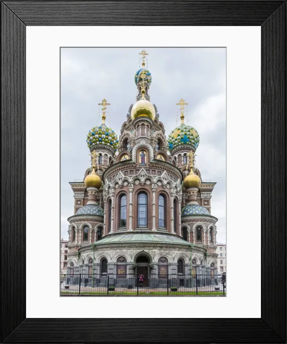 Framed Print : Exterior view of the Church on Spilled Blood (Resurrection Church of Our Savior), UNESCO World Heritage Site, St. Petersburg, Russia, Europe Framed Print : Exterior view of the Church on Spilled Blood (Resurrection Church of Our Savior), UNESCO World Heritage Site, St. Petersburg, Russia, Europe
