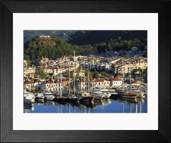Framed Print : Yacht Marina, Marmaris, Anatolia, Turkey, Asia Minor, Eurasia Framed Print : Yacht Marina, Marmaris, Anatolia, Turkey, Asia Minor, Eurasia