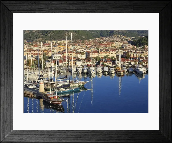 Framed Print : Yacht Marina, Marmaris, Anatolia, Turkey, Asia Minor, Eurasia Framed Print : Yacht Marina, Marmaris, Anatolia, Turkey, Asia Minor, Eurasia