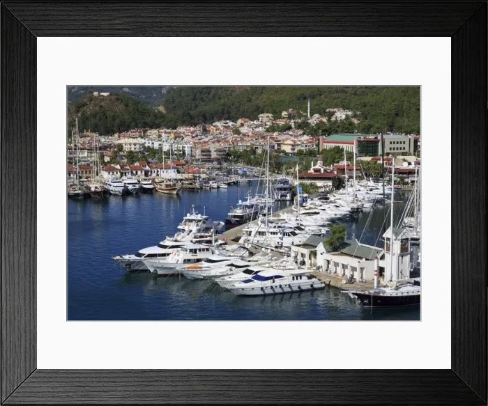 Framed Print : Yacht Marina, Marmaris, Anatolia, Turkey, Asia Minor, Eurasia Framed Print : Yacht Marina, Marmaris, Anatolia, Turkey, Asia Minor, Eurasia