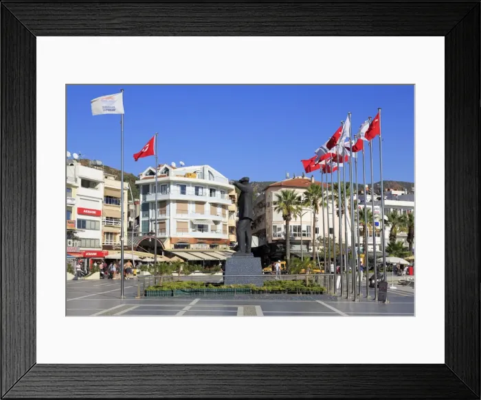 Framed Print : Ataturk Monument, Marmaris, Anatolia, Turkey, Asia Minor, Eurasia Framed Print : Ataturk Monument, Marmaris, Anatolia, Turkey, Asia Minor, Eurasia