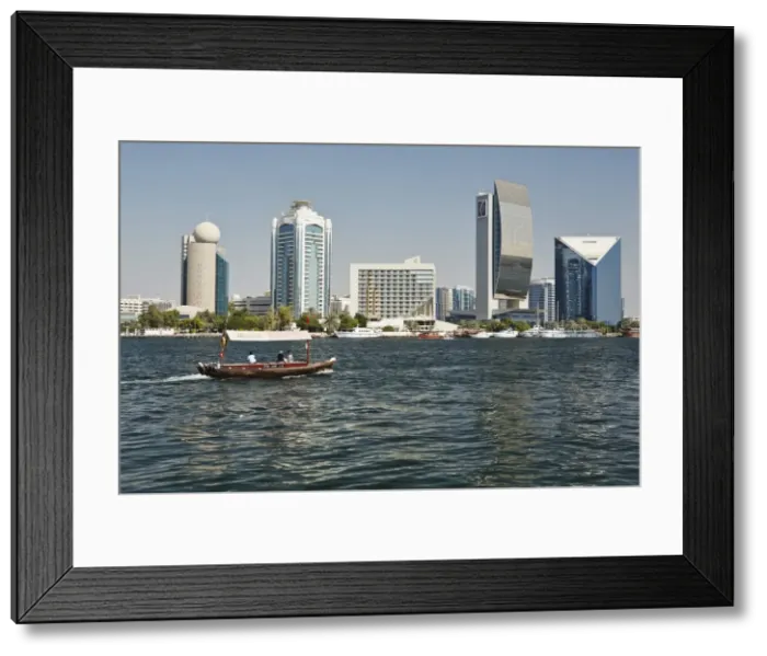Framed Print : Dubai Creek Tower, Dubai Creek, Dubai, United Arab Emirates, Middle East Framed Print : Dubai Creek Tower, Dubai Creek, Dubai, United Arab Emirates, Middle East