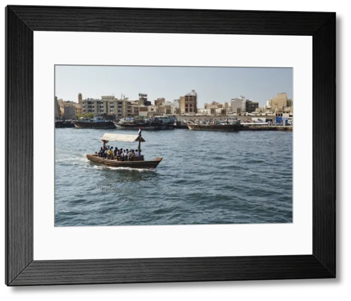 Framed Print : Abra (ferry boat), Dubai Creek, Dubai, United Arab Emirates, Middle East Framed Print : Abra (ferry boat), Dubai Creek, Dubai, United Arab Emirates, Middle East
