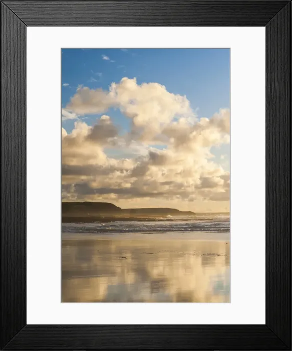 Framed Print : Constantine Bay at sunset, Cornwall, England, United Kingdom, Europe Framed Print : Constantine Bay at sunset, Cornwall, England, United Kingdom, Europe