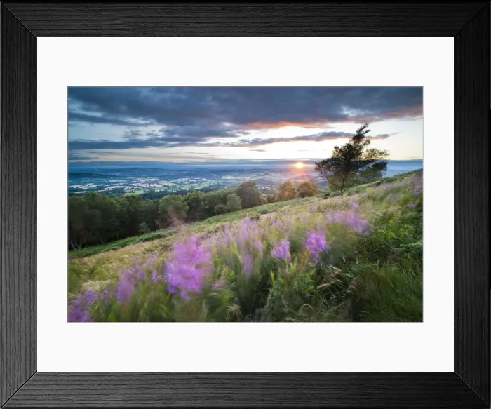 Framed Print : Malvern Hills at sunset, Worcestershire, England, United Kingdom, Europe Framed Print : Malvern Hills at sunset, Worcestershire, England, United Kingdom, Europe