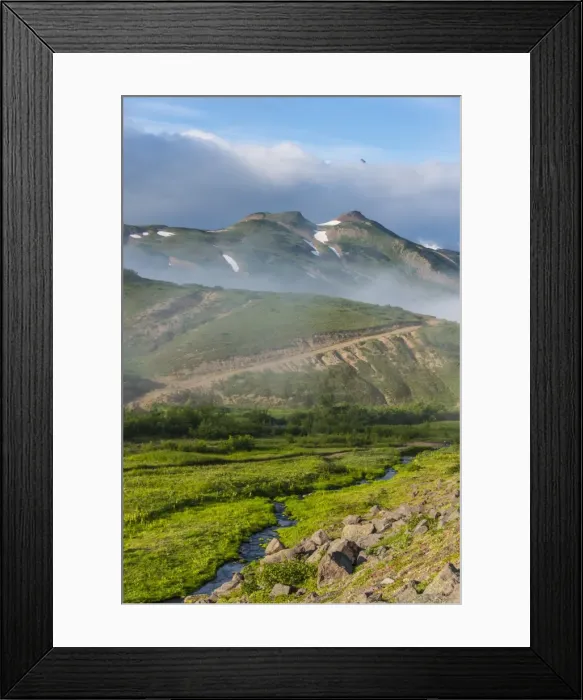 Framed Print : Top of the Vilyuchinsk volcano looking through a cloud, Kamchatka, Russia, Eurasia Framed Print : Top of the Vilyuchinsk volcano looking through a cloud, Kamchatka, Russia, Eurasia