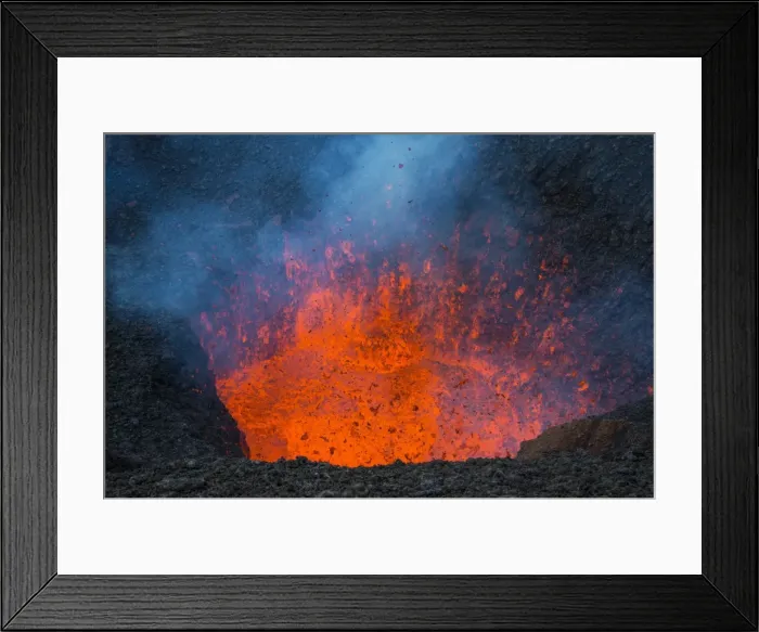 Framed Print : Active lava eruption on the Tolbachik volcano, Kamchatka, Russia, Eurasia Framed Print : Active lava eruption on the Tolbachik volcano, Kamchatka, Russia, Eurasia