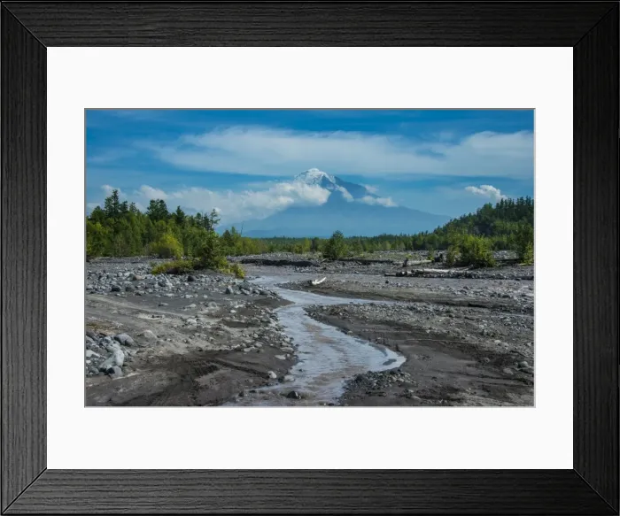 Framed Print : Little creek in front of the Tolbachik volcano, Kamchatka, Russia, Eurasia Framed Print : Little creek in front of the Tolbachik volcano, Kamchatka, Russia, Eurasia