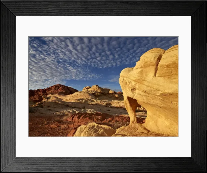 Framed Print : Sandstone arch under clouds, Valley of Fire State Park, Nevada, United States of America, North America Framed Print : Sandstone arch under clouds, Valley of Fire State Park, Nevada, United States of America, North America