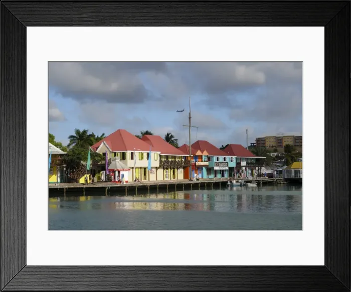 Framed Print : St. Johns, Antigua, Leeward Islands, West Indies, Caribbean, Central America Framed Print : St. Johns, Antigua, Leeward Islands, West Indies, Caribbean, Central America