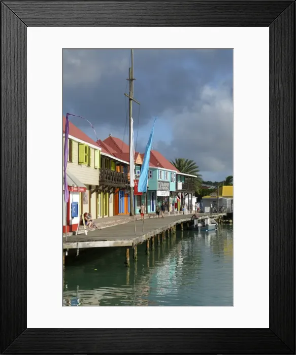 Framed Print : St. Johns, Antigua, Leeward Islands, West Indies, Caribbean, Central America Framed Print : St. Johns, Antigua, Leeward Islands, West Indies, Caribbean, Central America