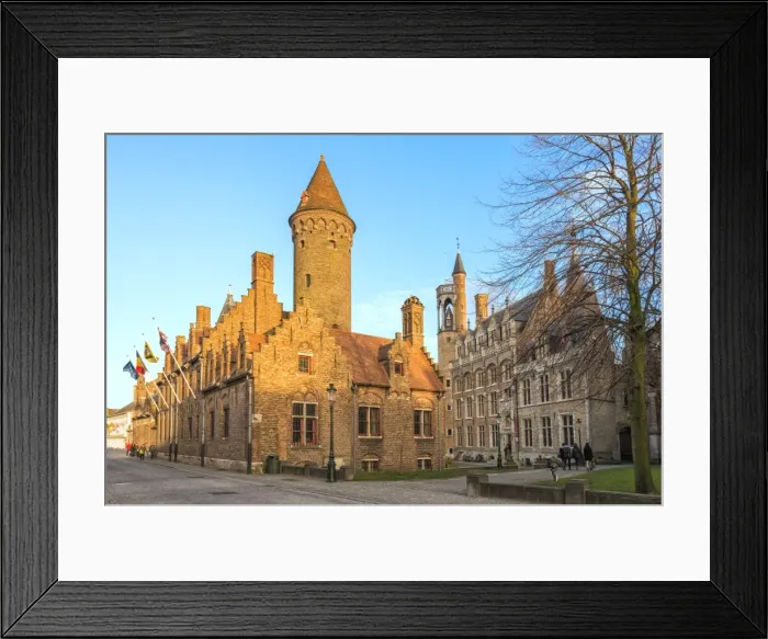 Framed Print : Gruuthuse Museum, Historic center of Bruges, UNESCO World Heritage Site, Belgium, Europe Framed Print : Gruuthuse Museum, Historic center of Bruges, UNESCO World Heritage Site, Belgium, Europe