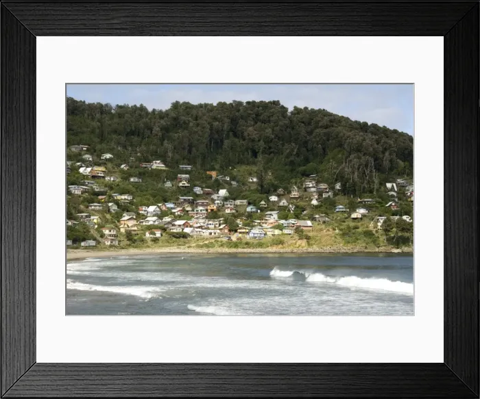 Framed Print : Maicolpue, Osorno, Pacific coast of Lakes District, southern Chile, South America Framed Print : Maicolpue, Osorno, Pacific coast of Lakes District, southern Chile, South America