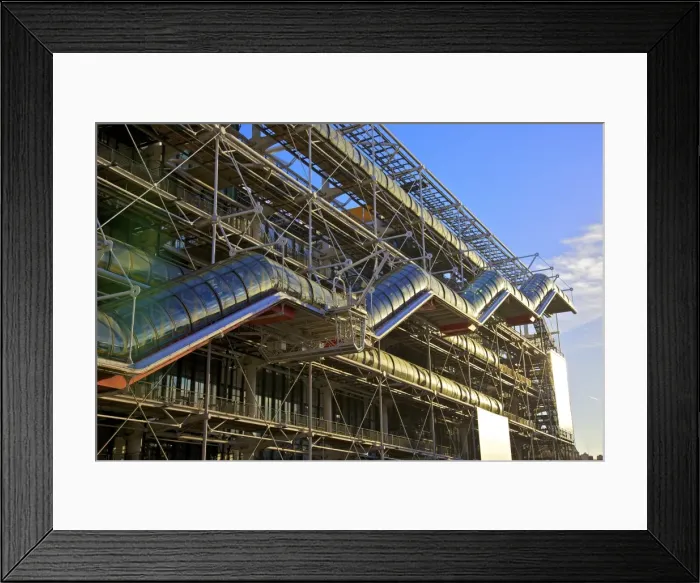 Framed Print : Pompidou Centre, Beaubourg, Paris, France, Europe Framed Print : Pompidou Centre, Beaubourg, Paris, France, Europe