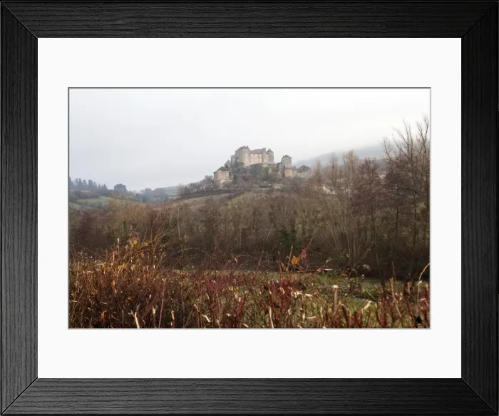 Framed Print : Castle of Berze-le-Chatel on the way to Cluny, Burgundy, France, Europe Framed Print : Castle of Berze-le-Chatel on the way to Cluny, Burgundy, France, Europe