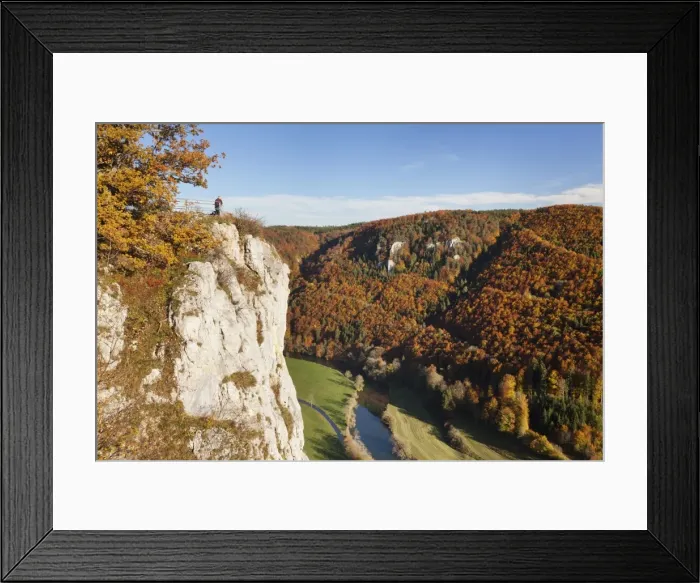 Framed Print : Eichfelsen Rock and Danube Valley in autumn, Upper Danube Nature Park, Swabian Alb, Baden Wurttemberg, Germany, Europe Framed Print : Eichfelsen Rock and Danube Valley in autumn, Upper Danube Nature Park, Swabian Alb, Baden Wurttemberg, Germany, Europe