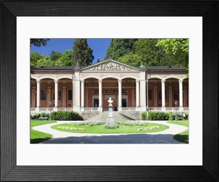 Framed Print : Trinkhalle pump room with Corinthian columns, Baden-Baden, Black Forest, Baden Wurttemberg, Germany, Europe Framed Print : Trinkhalle pump room with Corinthian columns, Baden-Baden, Black Forest, Baden Wurttemberg, Germany, Europe