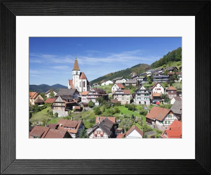Framed Print : Reichental, Black Forest, Baden Wurttemberg, Germany, Europe Framed Print : Reichental, Black Forest, Baden Wurttemberg, Germany, Europe