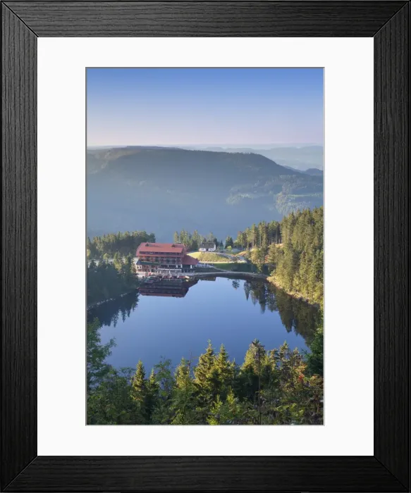 Framed Print : Mummelsee Lake, Black Forest, Baden Wurttemberg, Germany, Europe Framed Print : Mummelsee Lake, Black Forest, Baden Wurttemberg, Germany, Europe