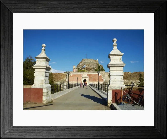 Framed Print : Old Fortress, Kerkyra city, UNESCO World Heritage Site, Corfu, Ionian Islands, Greek Islands, Greece, Europe Framed Print : Old Fortress, Kerkyra city, UNESCO World Heritage Site, Corfu, Ionian Islands, Greek Islands, Greece, Europe
