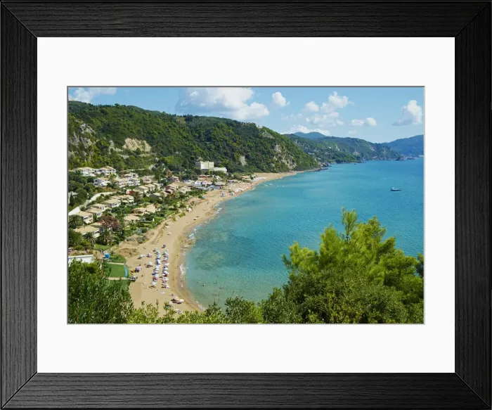 Framed Print : Myrtiotissa Beach, Corfu, Ionian Islands, Greek Islands, Greece, Europe Framed Print : Myrtiotissa Beach, Corfu, Ionian Islands, Greek Islands, Greece, Europe