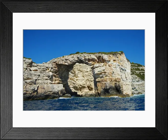 Framed Print : Ortholithos rock, Paxos, Paxi, Ionian Islands, Greek Islands, Greece, Euruope Framed Print : Ortholithos rock, Paxos, Paxi, Ionian Islands, Greek Islands, Greece, Euruope