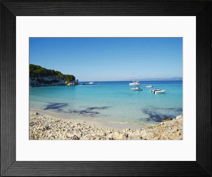 Framed Print : Voutoumi beach, Antipaxos, Antipaxi, Ionian Islands, Greek Islands, Greece, Europe Framed Print : Voutoumi beach, Antipaxos, Antipaxi, Ionian Islands, Greek Islands, Greece, Europe