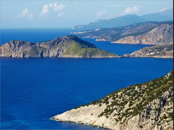 North coast, Assos, Cephalonia, Ionian Islands, Greek Islands, Greece, Europe