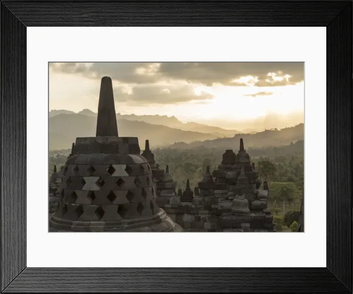 Framed Print : Borobudur Buddhist Temple, UNESCO World Heritage Site, Java, Indonesia, Southeast Asia, Asia Framed Print : Borobudur Buddhist Temple, UNESCO World Heritage Site, Java, Indonesia, Southeast Asia, Asia