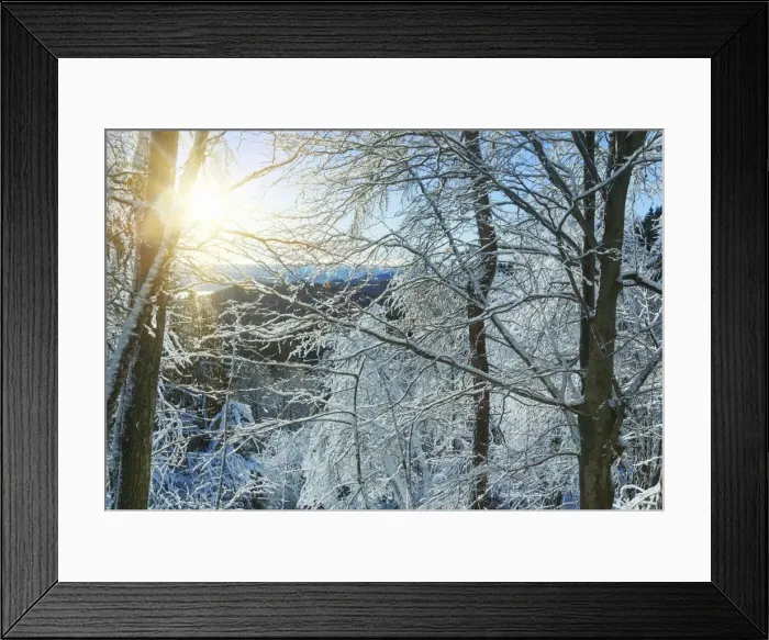 Framed Print : Italian Alps in winter, Aosta Valley, Italy, Europe Framed Print : Italian Alps in winter, Aosta Valley, Italy, Europe