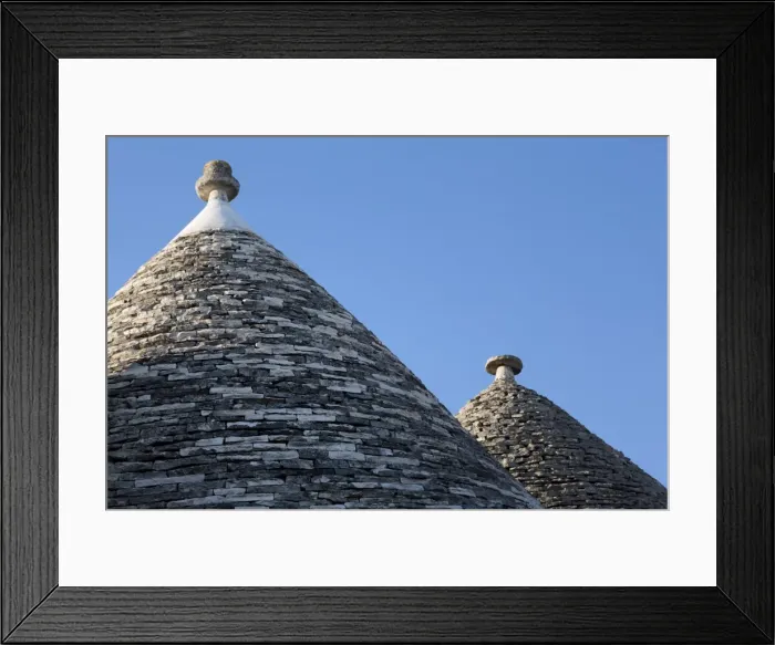 Framed Print : Roof of traditional trullos (trulli) in Alberobello, UNESCO World Heritage Site, Puglia, Italy, Europe Framed Print : Roof of traditional trullos (trulli) in Alberobello, UNESCO World Heritage Site, Puglia, Italy, Europe