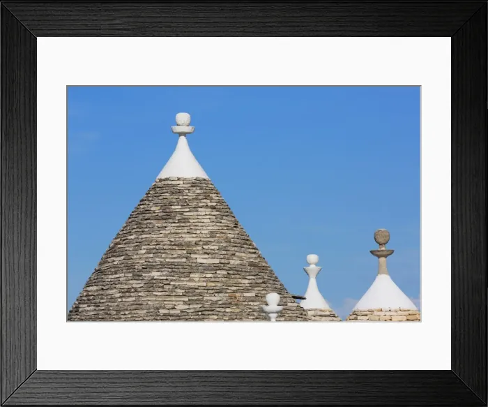 Framed Print : Roof of traditional trullos (trulli) in Alberobello, UNESCO World Heritage Site, Puglia, Italy, Europe Framed Print : Roof of traditional trullos (trulli) in Alberobello, UNESCO World Heritage Site, Puglia, Italy, Europe