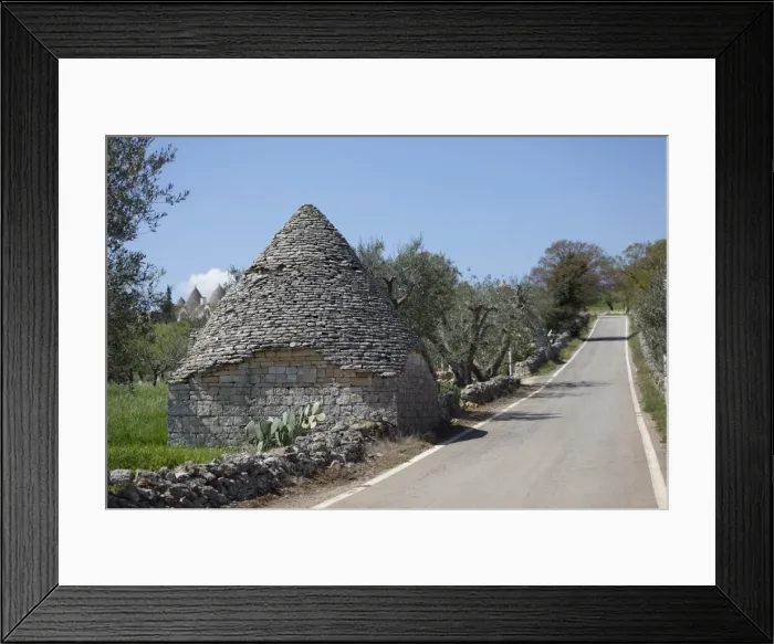 Framed Print : Traditional trullos (trulli) in the countryside near Alberobello, Puglia, Italy, Europe Framed Print : Traditional trullos (trulli) in the countryside near Alberobello, Puglia, Italy, Europe