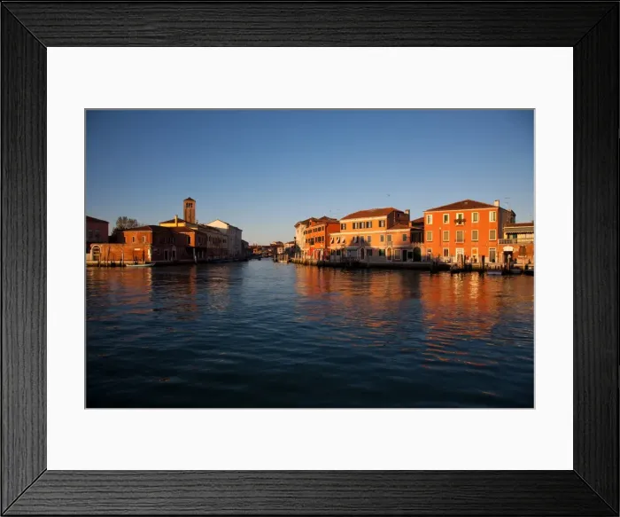 Framed Print : Murano island at sunset, Venice lagoon, Venice, Veneto, Italy, Europe Framed Print : Murano island at sunset, Venice lagoon, Venice, Veneto, Italy, Europe