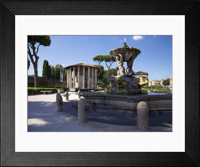Framed Print : Temple of Hercules Victor, Forum Boarium, 2nd century BC, Rome, Lazio, Italy, Europe Framed Print : Temple of Hercules Victor, Forum Boarium, 2nd century BC, Rome, Lazio, Italy, Europe