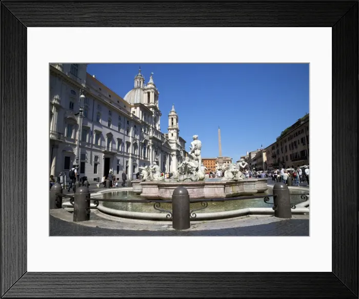Framed Print : Moor Fountain (Fontana del Moro), Piazza Navona, Rome, Lazio, Italy, Europe Framed Print : Moor Fountain (Fontana del Moro), Piazza Navona, Rome, Lazio, Italy, Europe
