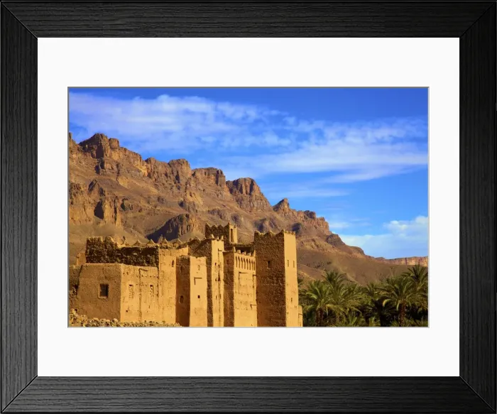 Framed Print : Kasbah at Tamnougalt, Morocco, North Africa, Africa Framed Print : Kasbah at Tamnougalt, Morocco, North Africa, Africa