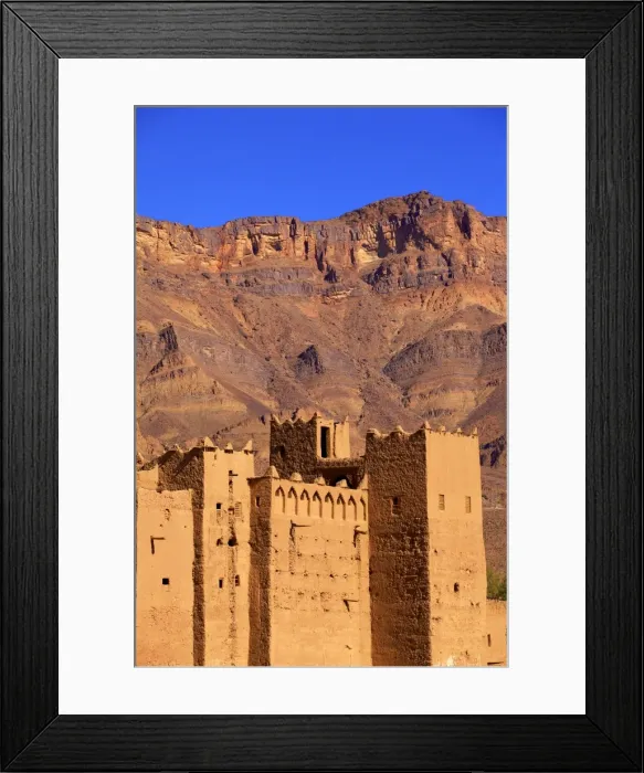 Framed Print : Kasbah at Tamnougalt, Morocco, North Africa, Africa Framed Print : Kasbah at Tamnougalt, Morocco, North Africa, Africa