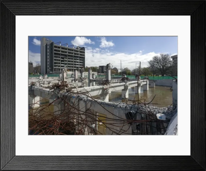 Framed Print : Ruined buildings following earthquakes, Christchurch, Canterbury, South Island, New Zealand, Pacific Framed Print : Ruined buildings following earthquakes, Christchurch, Canterbury, South Island, New Zealand, Pacific