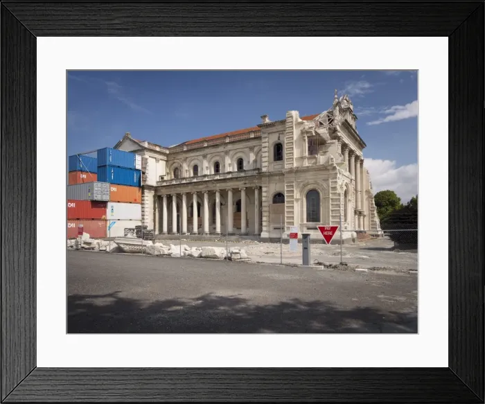 Framed Print : Catholic Basilica, Cathedral of the Blessed Sacrament, ruined by earthquakes, Christchurch, Canterbury, South Island, New Zealand, Pacific Framed Print : Catholic Basilica, Cathedral of the Blessed Sacrament, ruined by earthquakes, Christchurch, Canterbury, South Island, New Zealand, Pacific
