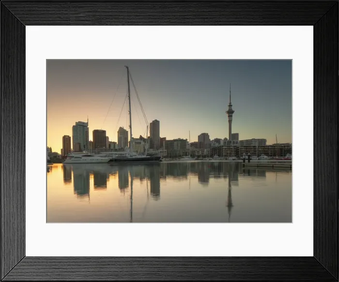 Framed Print : Sky Tower and Viaduct Harbour at dawn, Auckland, North Island, New Zealand, Pacific Framed Print : Sky Tower and Viaduct Harbour at dawn, Auckland, North Island, New Zealand, Pacific