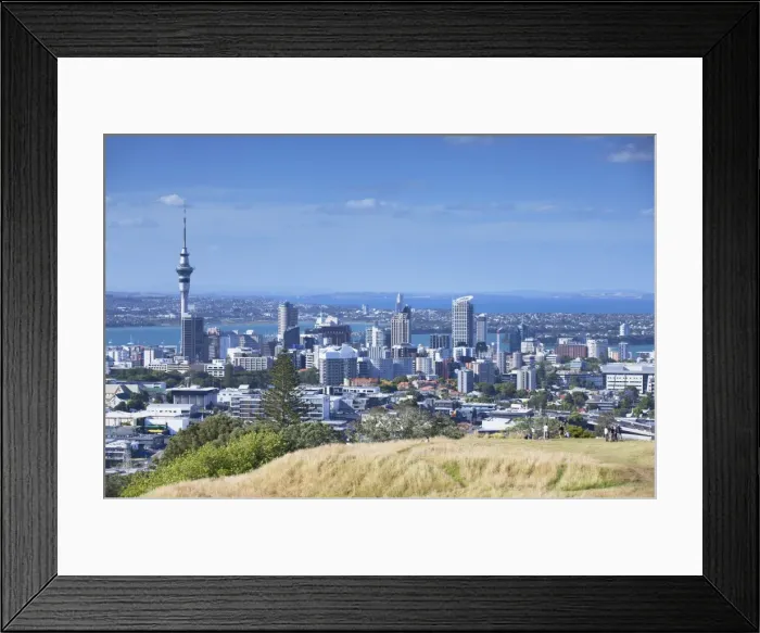 Framed Print : View of Auckland from Mount Eden, Auckland, North Island, New Zealand, Pacific Framed Print : View of Auckland from Mount Eden, Auckland, North Island, New Zealand, Pacific