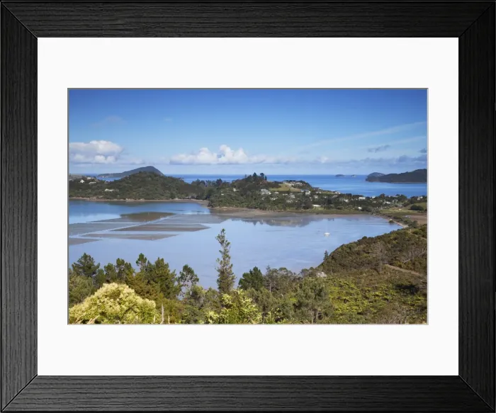 Framed Print : View of Coromandel Town harbour, Coromandel Peninsula, Waikato, North Island, New Zealand, Pacific Framed Print : View of Coromandel Town harbour, Coromandel Peninsula, Waikato, North Island, New Zealand, Pacific