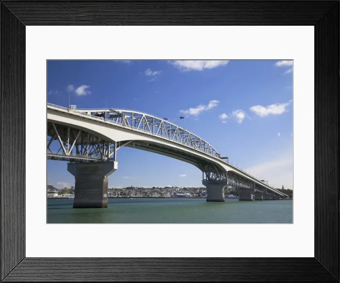 Framed Print : Auckland Harbour Bridge, Auckland, North Island, New Zealand, Pacific Framed Print : Auckland Harbour Bridge, Auckland, North Island, New Zealand, Pacific