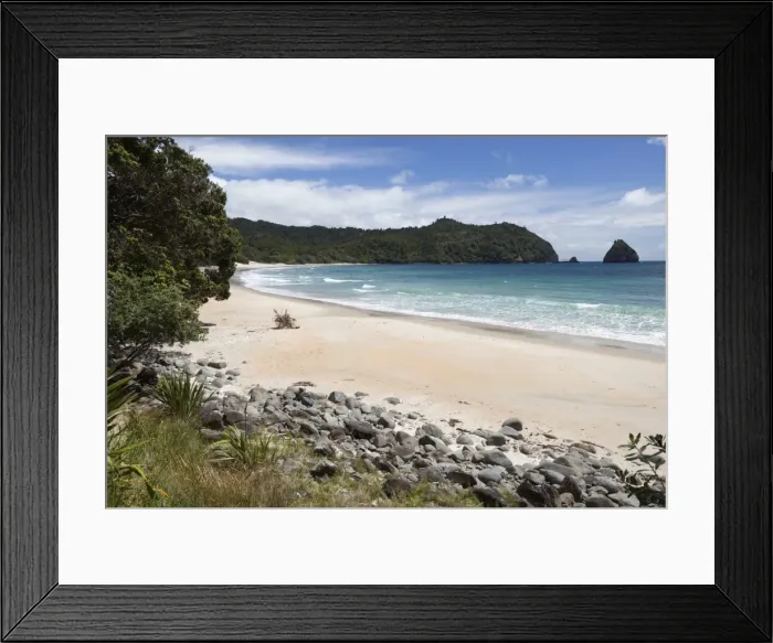 Framed Print : New Chums Beach and Wainuiototo Bay, Whangapoura, Coromandel Peninsula, Waikato, North Island, New Zealand, Pacific Framed Print : New Chums Beach and Wainuiototo Bay, Whangapoura, Coromandel Peninsula, Waikato, North Island, New Zealand, Pacific