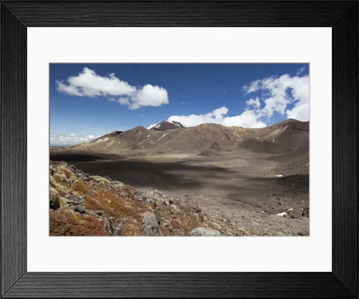 Framed Print : Tongariro Alpine Crossing with Mount Ngauruhoe, Tongariro National Park, UNESCO World Heritage Site, North Island, New Zealand, Pacific Framed Print : Tongariro Alpine Crossing with Mount Ngauruhoe, Tongariro National Park, UNESCO World Heritage Site, North Island, New Zealand, Pacific