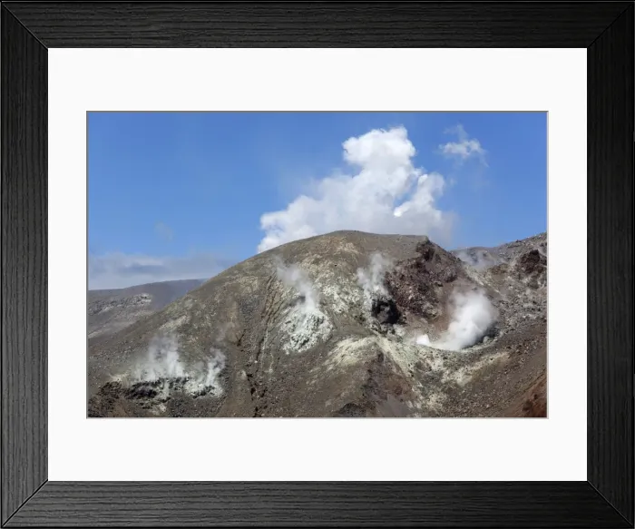 Framed Print : Steam rising from side of Mount Tongariro, Tongariro National Park, UNESCO World Heritage Site, North Island, New Zealand, Pacific Framed Print : Steam rising from side of Mount Tongariro, Tongariro National Park, UNESCO World Heritage Site, North Island, New Zealand, Pacific