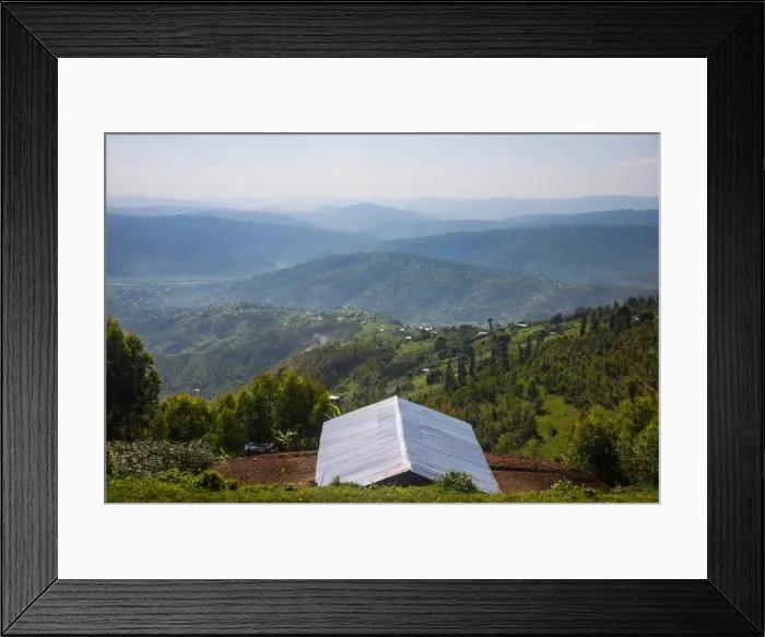 Framed Print : Huge gorge of Nyabarongo River, Rwanda, Africa Framed Print : Huge gorge of Nyabarongo River, Rwanda, Africa