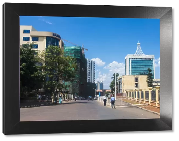 Downtown Kigali, Rwanda, Africa